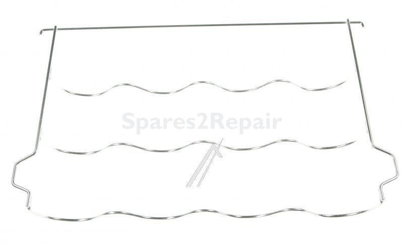 Refrigerator - Freezer Door Shelf - 140033517024 Bottle Holder Metallic 518x304 [Electrolux Aeg]