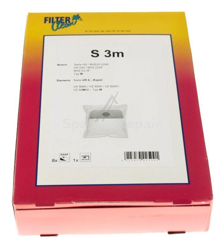 Filterclean Vacuum Cleaner Bags - S 3m Fl1031-k Vaccum Cleaner Bags 8 Pcs