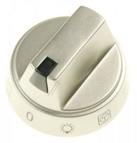 Control Knob - 8034236 Knob E454 00-09 1639 00 Silver [Amica]