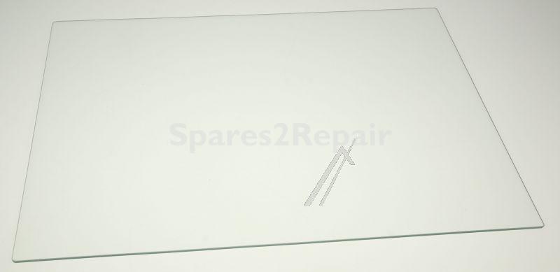 Panel-glass-ic - C00386833 481010643153 Glass Crisper Small + Grey Profile [Whirlpool Indesit]