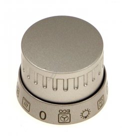 Control Knobs - 9071840 Knob Scandiuma 12309 Inox [Amica]