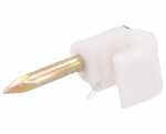 Inotech Cable Clamp - 20 Plastic Cable Clips 5mm White