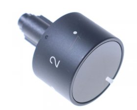 Control Knobs - 9080377 Retractable Knob 38 Hb 1100bc Black [Amica]