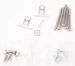 Compatible Mounting Parts - Installation Kit For Furniture Door Alternative For Bosch-siemens