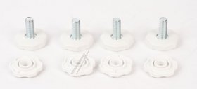 Compatible Foot - Device Feet 4 Pieces Alternative For Bosch-siemens