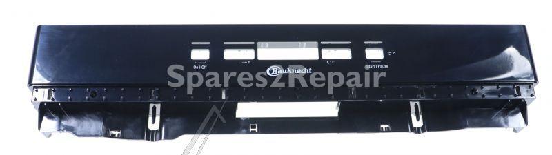 Operating Unit Screen - C00664014 488000664014 Front Piece Bauknecht Core Inox [Whirlpool Indesit]