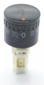 Control Knobs - 8072860 Recessed Knob 34a Black 12300eco [Amica]