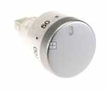 Control Knob - 9093677 Rotary Knob Ch White-transparent Nadr 6000 [Amica]