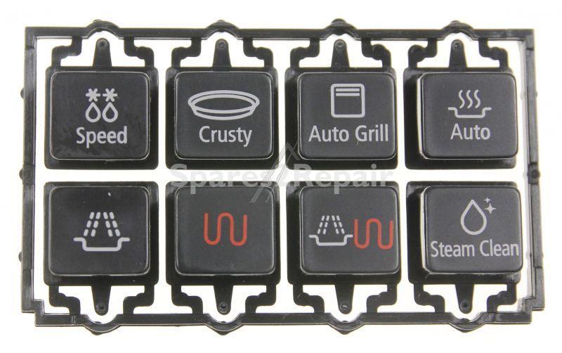 Samsung Button Set - Button-select(a):ge89apst-r-xef abs blac
