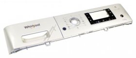 Whirlpool Drawer Front - C00519137 488000519137 Control Panel+handle Fwdd117168sbs Gcc