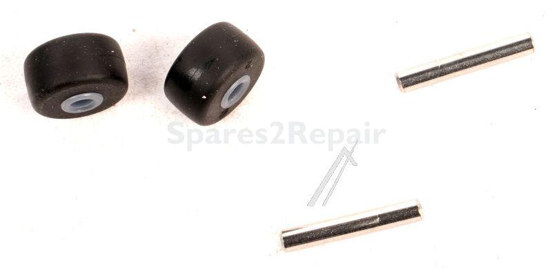 Roller - 17008598 Reel Big With Axle 2 Parts [Bosch Siemens]