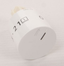 Timer Button - 140117593040 Knob Energy Regulator White 9- [Electrolux Aeg]