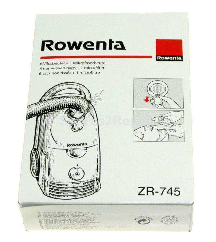 Vacuum Cleaner Bags - Zr745 Bag*6+filter*1 [Groupe SEB]