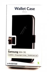 Mobilize Leather Bag Gsm - 81756 Mobilize Classic Gelly Wallet Book Case Samsung Galaxy S26+ 5g Black