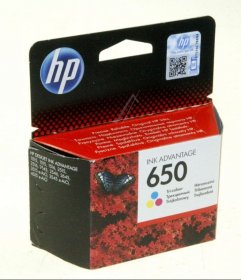 Hewlett Packard Cartridge - 650 Cz102ae Ink Cartidges Cmy