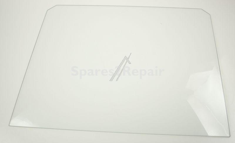 Vegetable Drawer Cover - C00628268 488000628268 Crisper Cover Glass (466x378x4mm [Whirlpool Indesit]