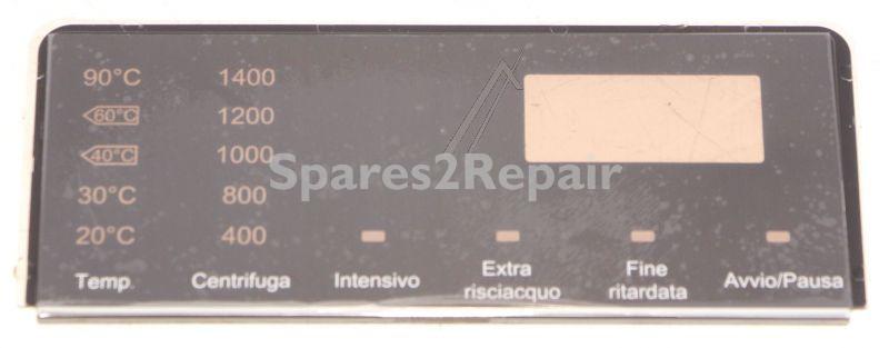 Haier Detergent Dispenser Cover - 0020507782k 49049851 Printed Decorative Panel Italy
