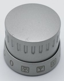 Control Knob - 9070233 Cover Scandiuma 10609 Inox With Spring [Amica]