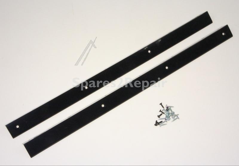 Ornamental Rail - 41900626 Built-in Dishwasher Door Fixing Kit [Candy Hoover]