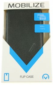 Mobilize Leather Bag Gsm - 23916 Mobilize Classic Gelly Flip Case Wiko Harry Black