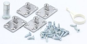 Smeg Mounting Parts - 697450240 Sliding Wood Fixing Assembly