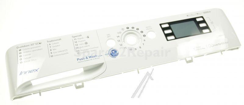 Whirlpool Panel - C00516661 488000516661 Console Bwe91284xwsssit Printed