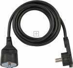 Brennenstuhl Power Supply Cable - S-kunststoff-verlangerungskabel Mit Flachstecker 3m