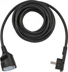 Brennenstuhl Power Supply Cable - S-kunststoff-verlangerungskabel Mit Flachstecker 5m