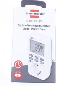 Brennenstuhl Clock Timer - Comfort-line Digitale Wochenzeitschaltuhr