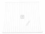 Insertion Grill - 140036310013 Wire Shelf 7801 393x357mm [Electrolux Aeg]