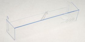 Refrigerator - Freezer Door Shelf - 5928720600 C00864539 Beko Door Shelf Assembly [Arcelik]