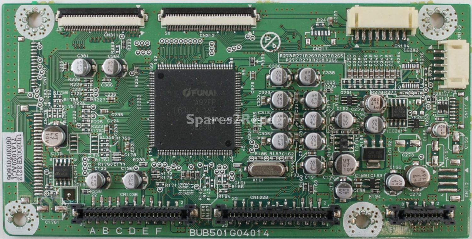 Emerson EWL20S5 - LVDS - BUB501G04014 - UD200XB3212 - 7141020AC1