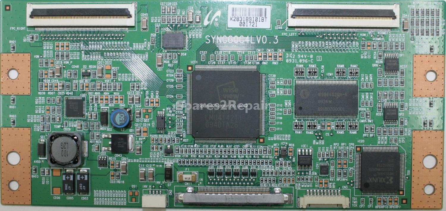 Evotel ELCD40USBFHD - LVDS - SYNC60C4LV0.3 - LJ94-02831B
