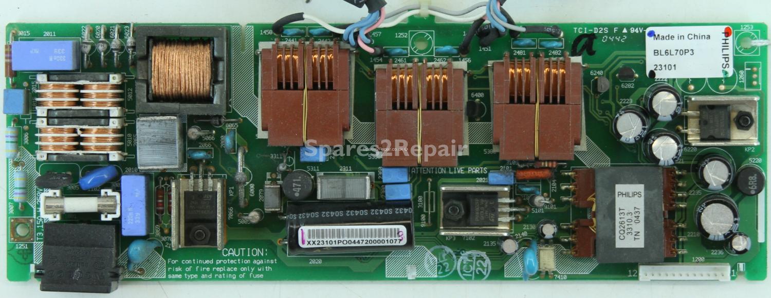 Philips 20PF8846/12 - PSU - 3122 133 32851 - BL6L70P3 - 23101 - P2004135