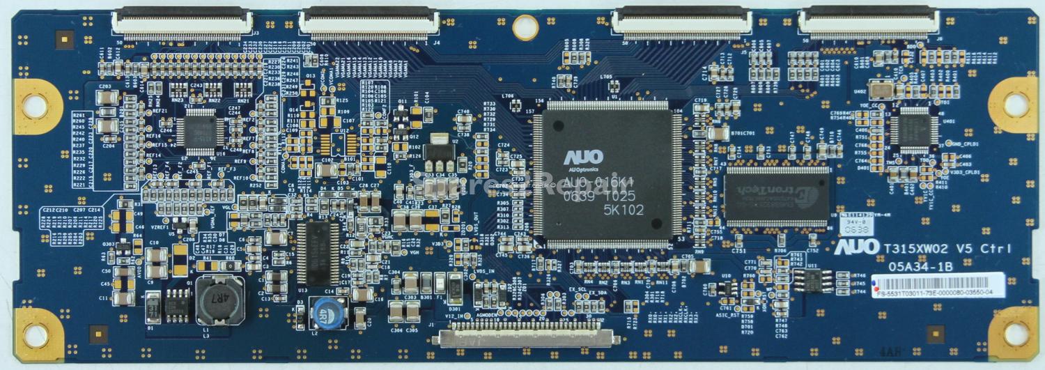 Philips 32PF5331/12 - 55.31T03.011 - T315XW02 V5 Ctrl - 05A34-1B