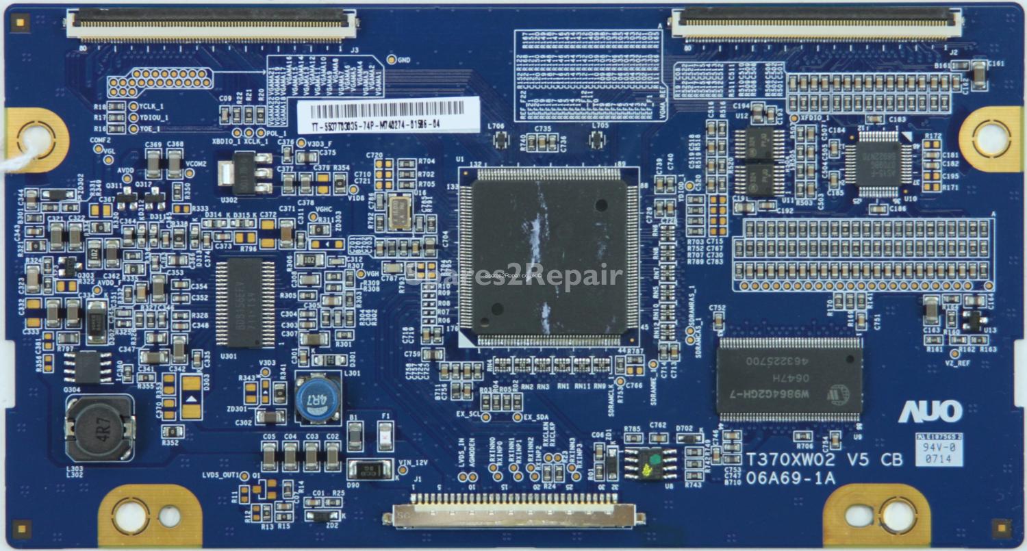 Philips 37PFL5522D/05 - LVDS - 55.37T03.035 - 06A69-1A - T370XW02 V5 CB