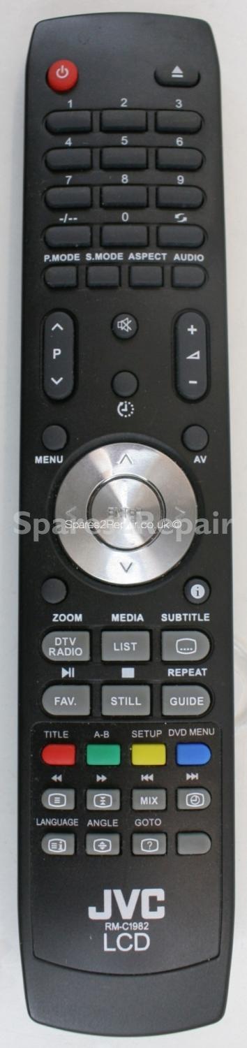 JVC RM-C1982 Remote Control (Original)