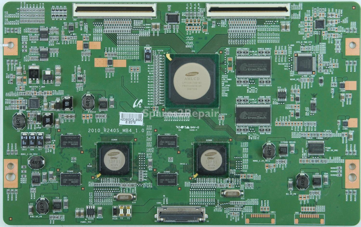 Samsung LE46C750R2K - T-Con - LJ94-03869C - BN81-04160A - 2010_R240S_MB4_1.0