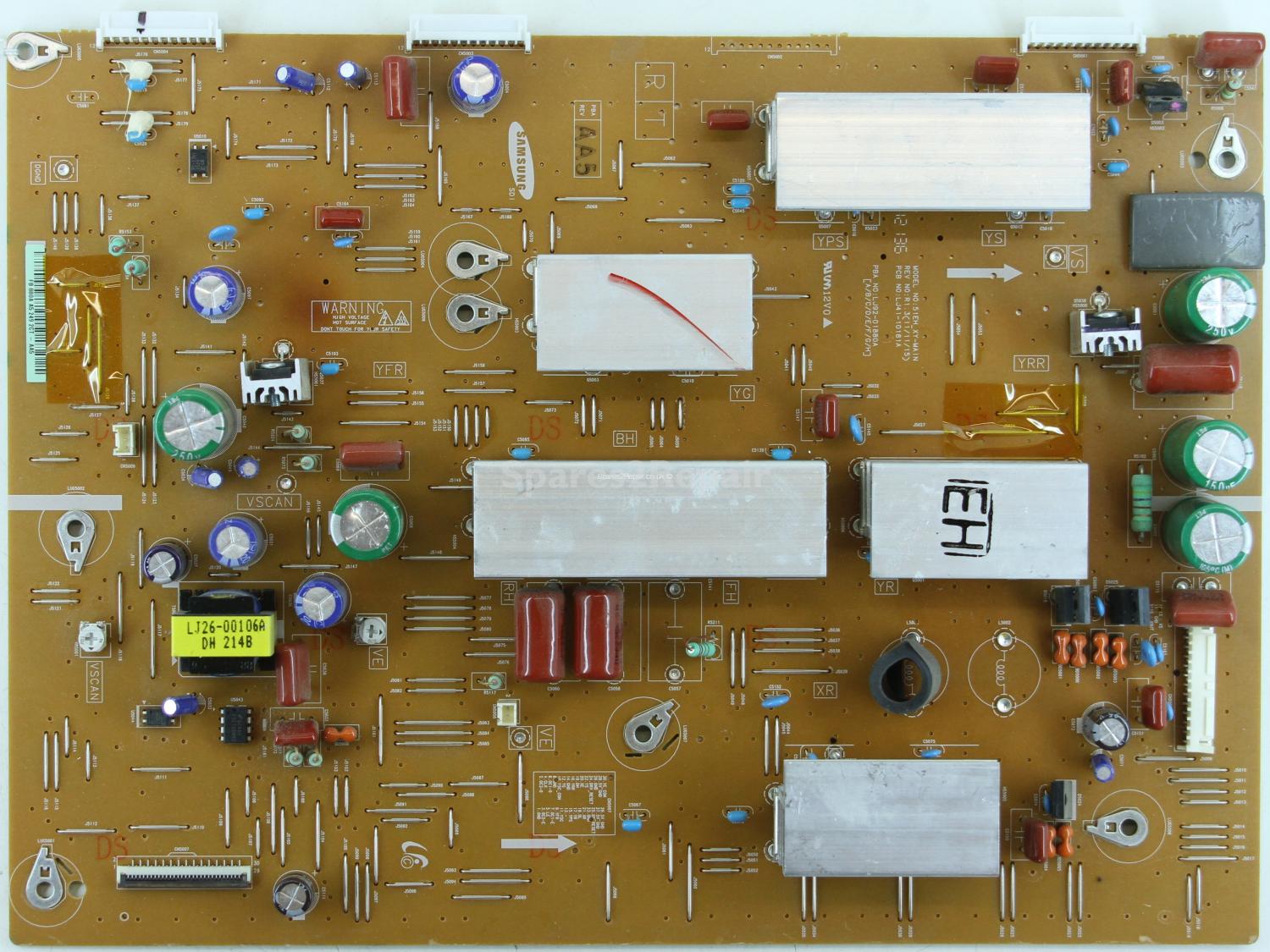 Samsung PS51E450 - SUS - LJ92-01880A A5 - LJ41-10181A R1.3 - 51EH_XY-MAIN