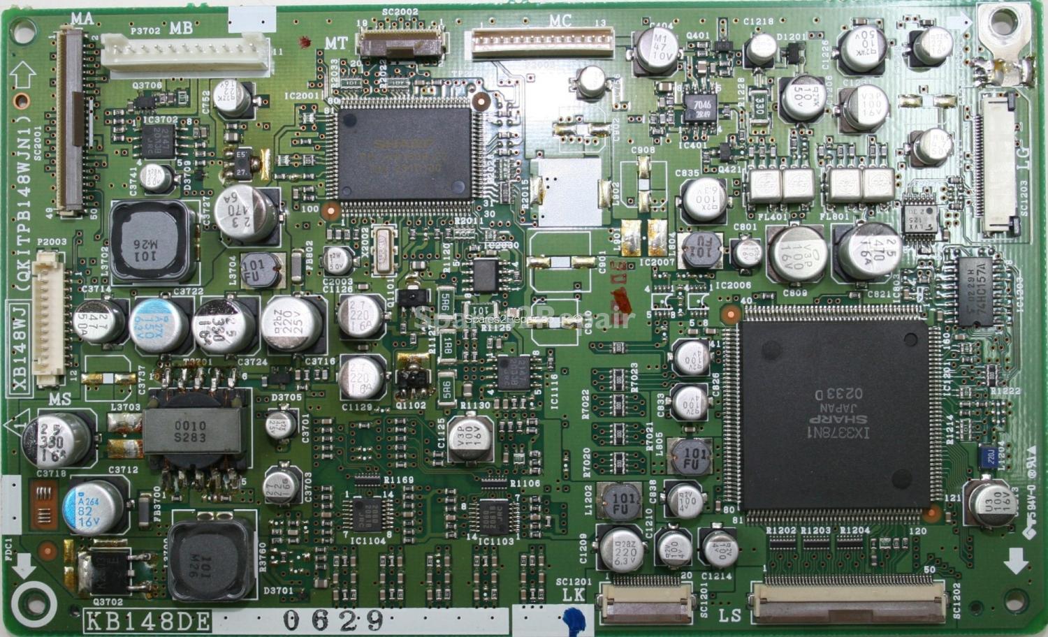 Sharp LC20B2EA - LVDS - XB148WJ - QKITPB148WJN1 - KB148DE 0629