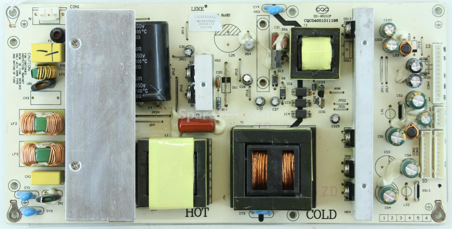 UMC M40/57G-GB-FTCU-UK - PSU - LK4330-002A - REV:1.1 - ZD-95(G)F - CQC04001011196